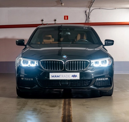 BMW Seria 5 cena 169000 przebieg: 78600, rok produkcji 2017 z Narol małe 46